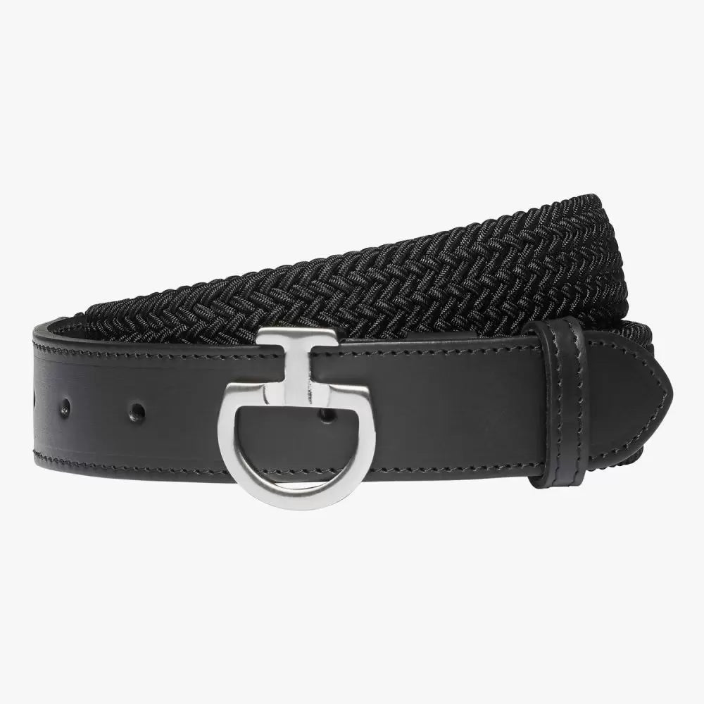 CAVALLERIA TOSCANA WOMEN'S ELASTIC BELT W/ CT CLASP image 0