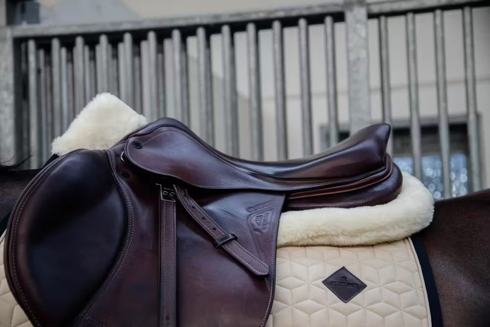 Kentucky Half Pad Impact Equalizer Sheepskin Black