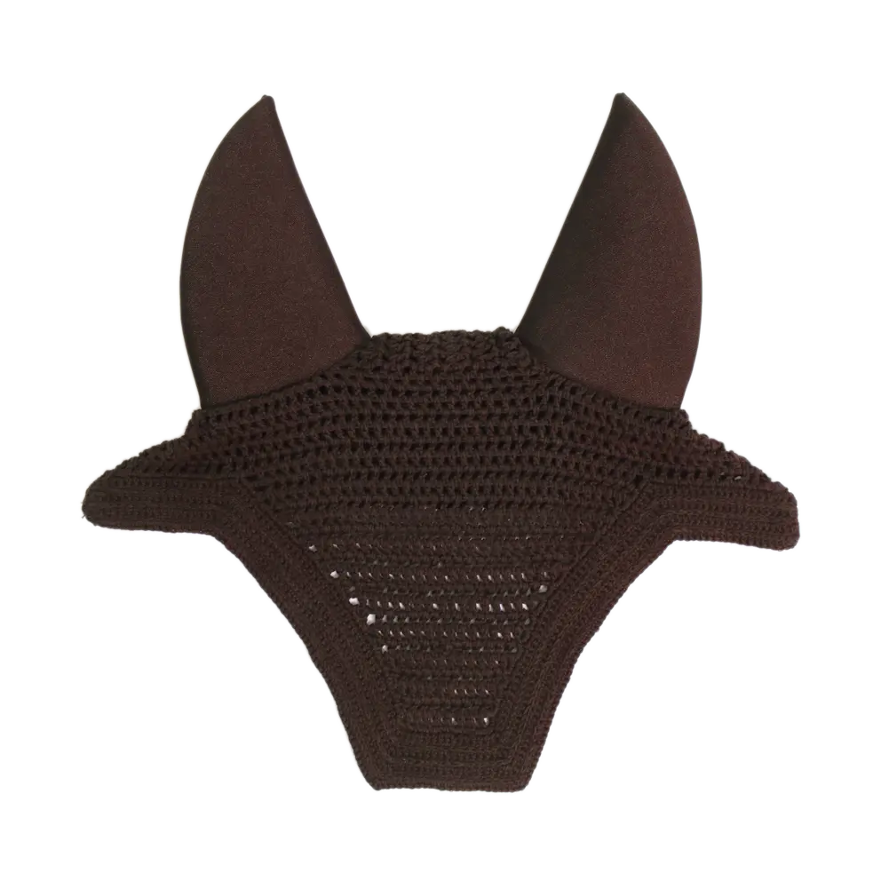 KENTUCKY HORSEWEAR Fly Veil Wellington - Brown