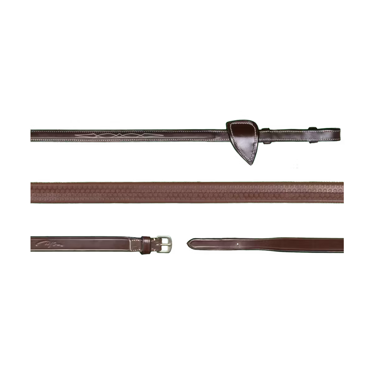 Dyon 5/8" Rubber Reins US Collection