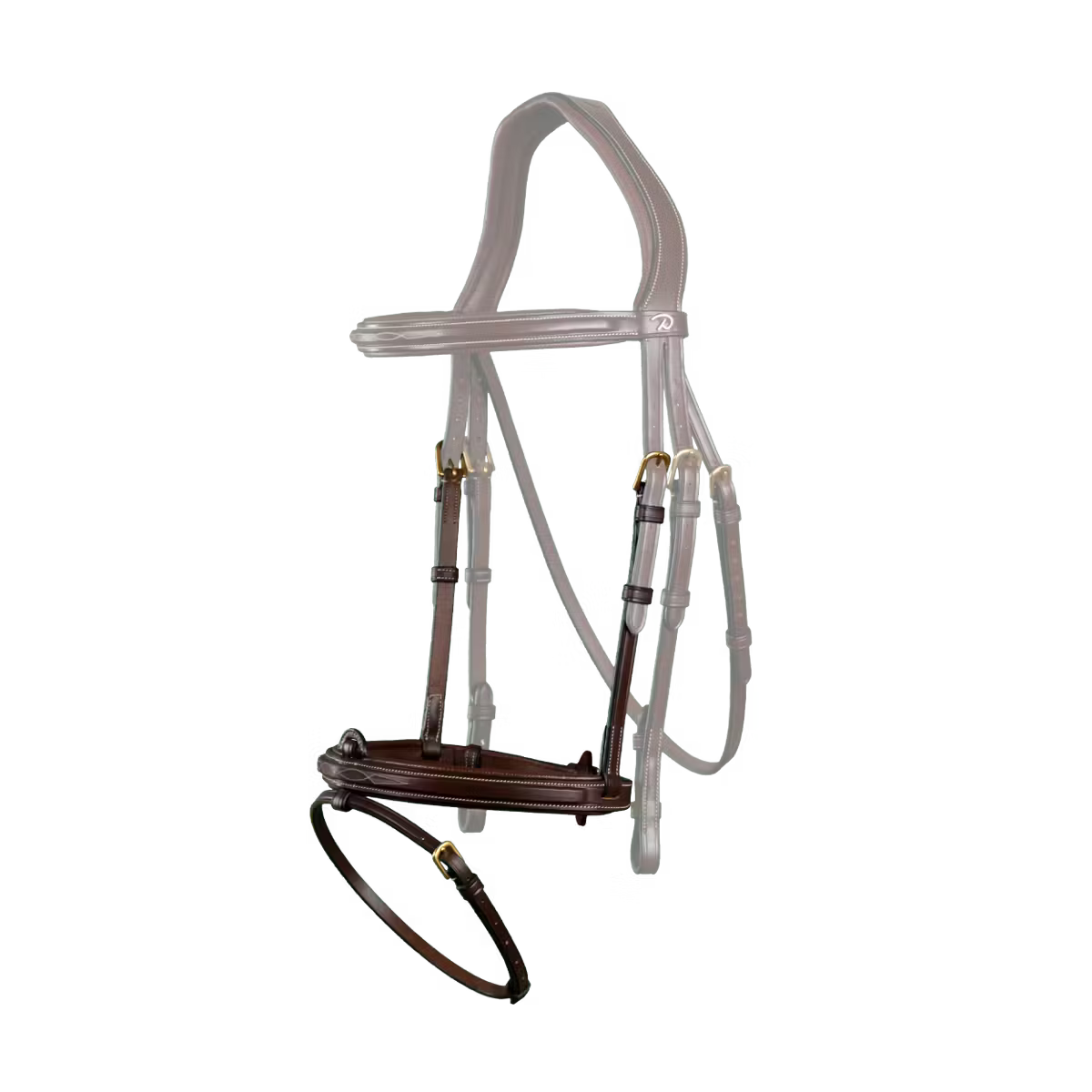 DYON FLASH NOSEBAND - D COLLECTION BROWN