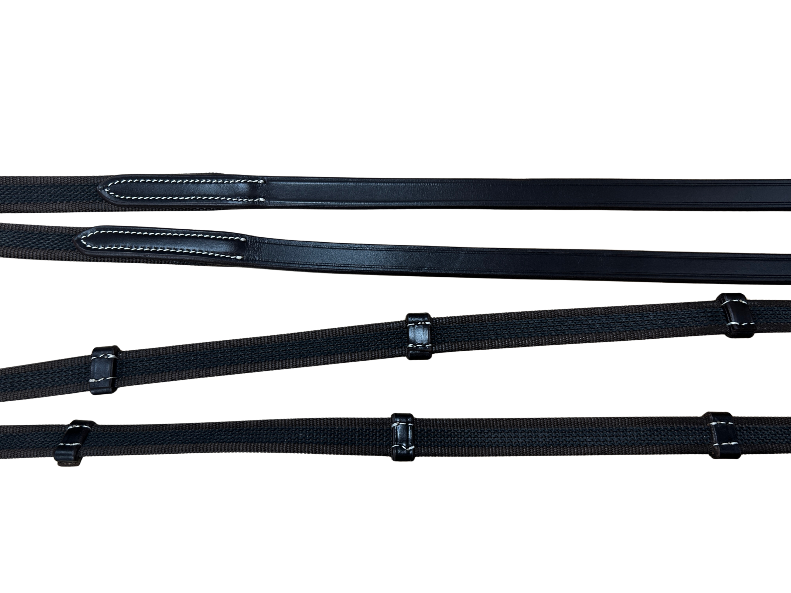 AVILA EQUESTRIAN CARPI REINS - BROWN