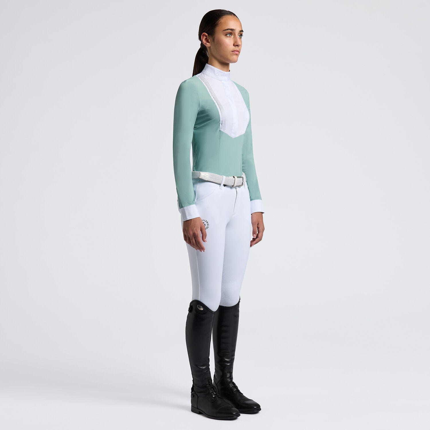 CAVALLERIA TOSCANA GIRLS' LONG-SLEEVE JERSEY COMPETITION SHIRT