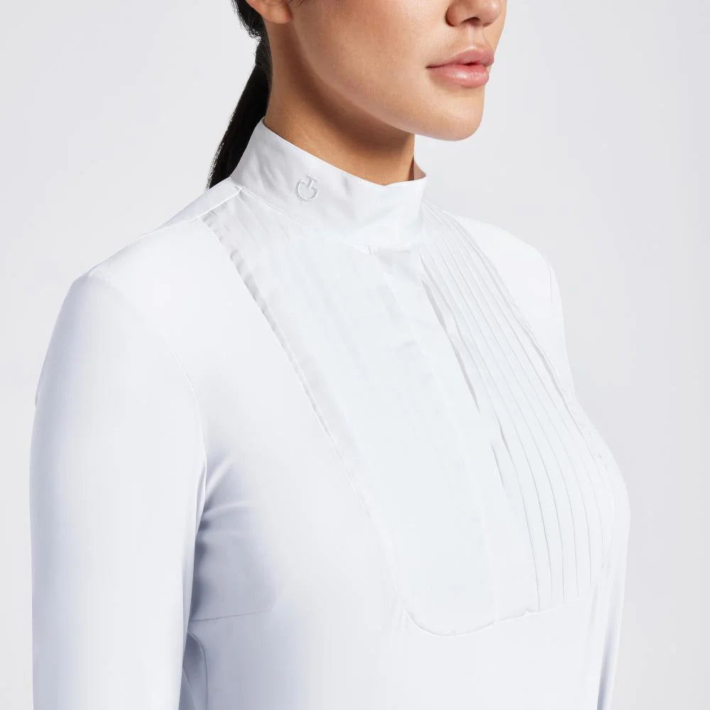 CT Pleated Bib Jersey L/S Competition Shirt 0001 L