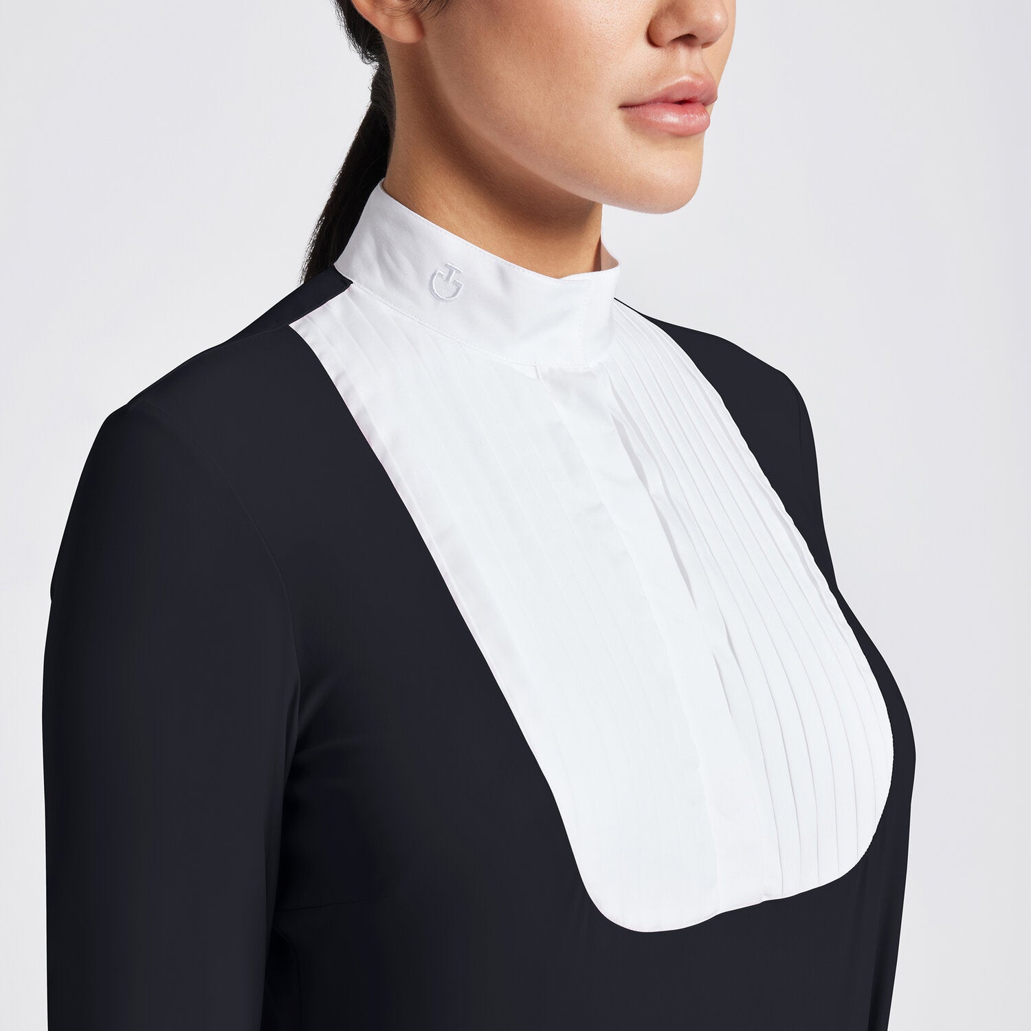 CAVALLERIA TOSCANA WOMEN'S PLEATED BIB JERSEY L/S COMPETITION SHIRT