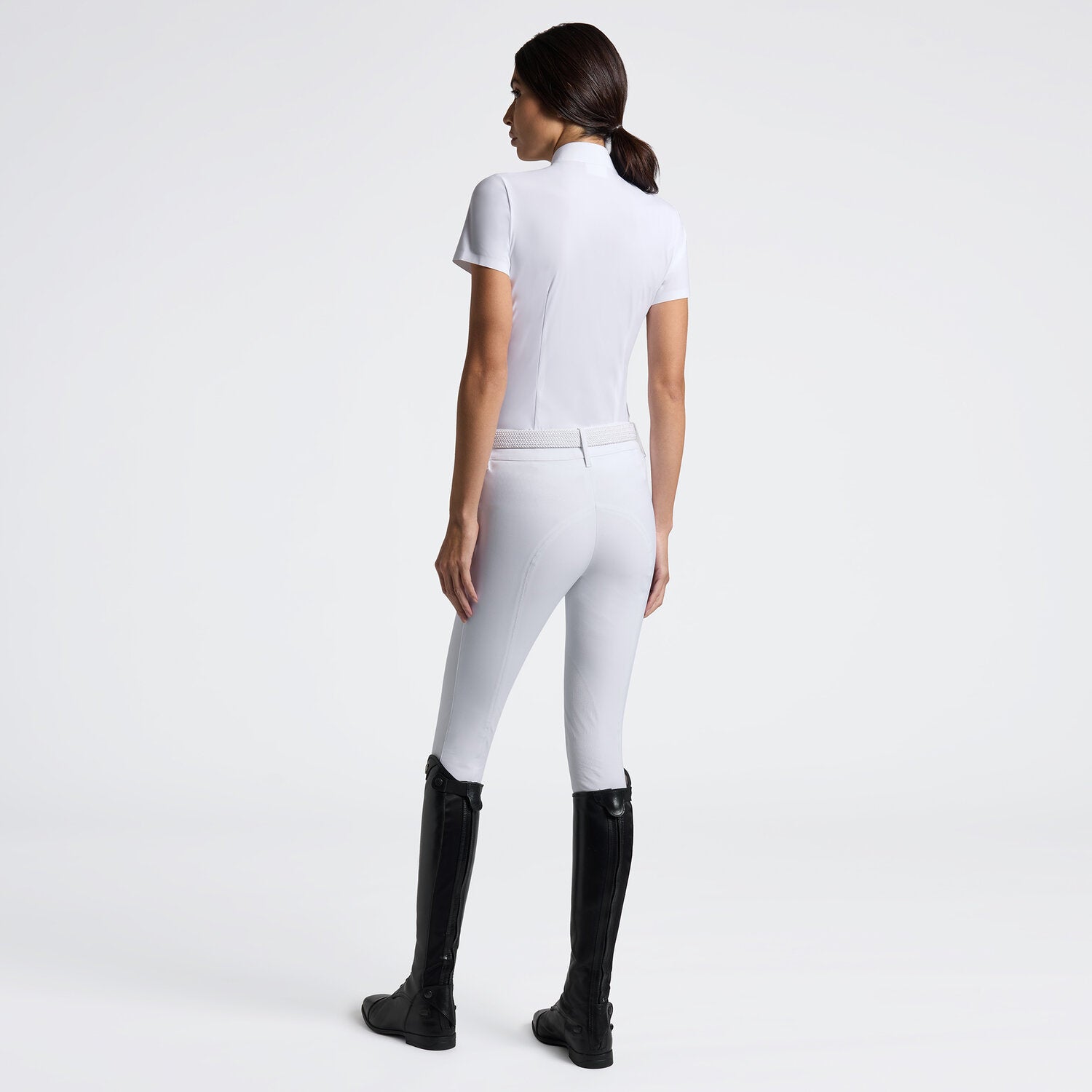 CAVALLERIA TOSCANA WOMEN'S S/S HEAT SEALED BIB COMPETITION SHIRT