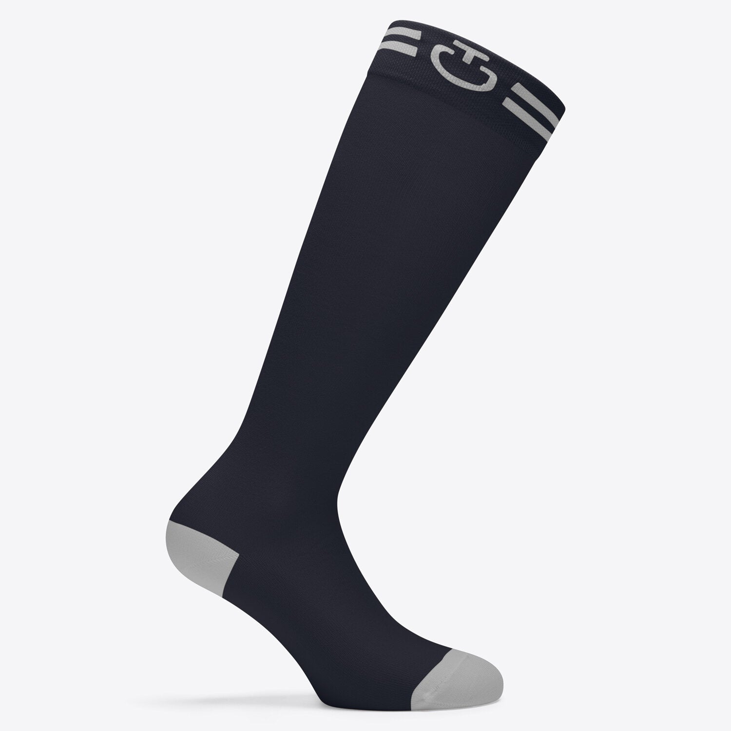 CAVALLERIA TOSCANA Jacquard Logo Sock