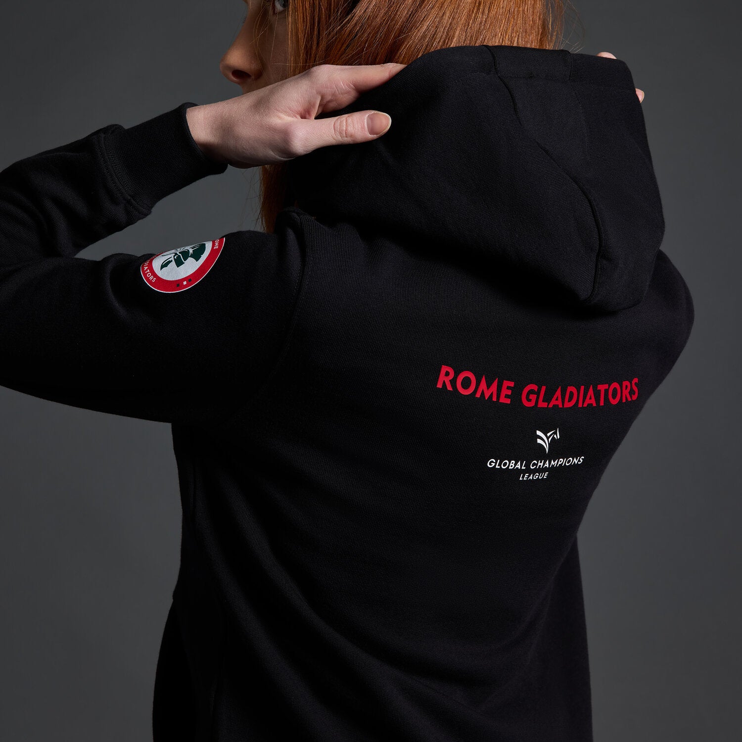 CAVALLERIA TOSCANA X ROME GLADIATORS WOMEN'S ZIP SWEATSHIRT