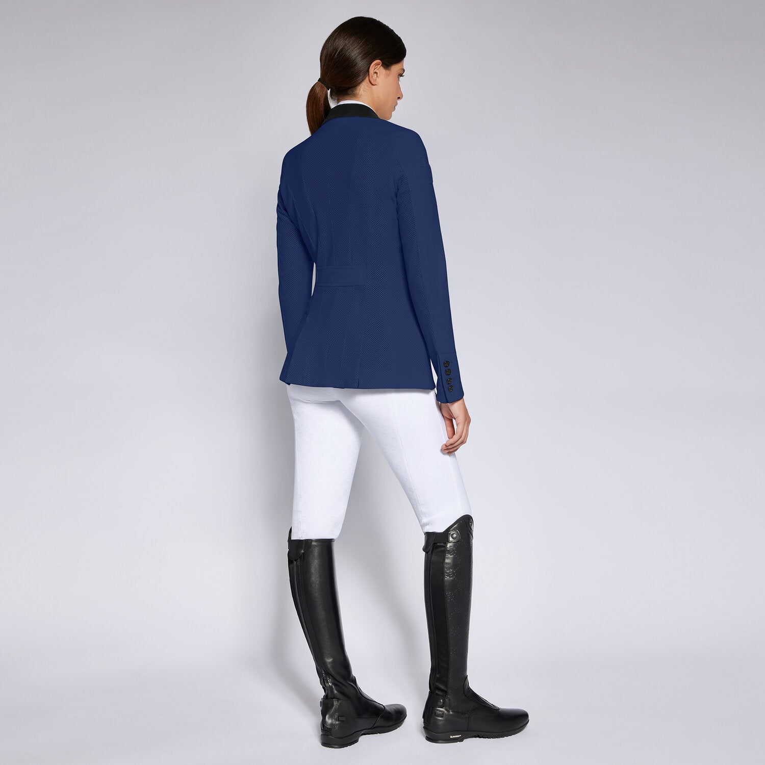 CAVALLERIA TOSCANA GP PERFORATED RIDING JACKET WOMEN