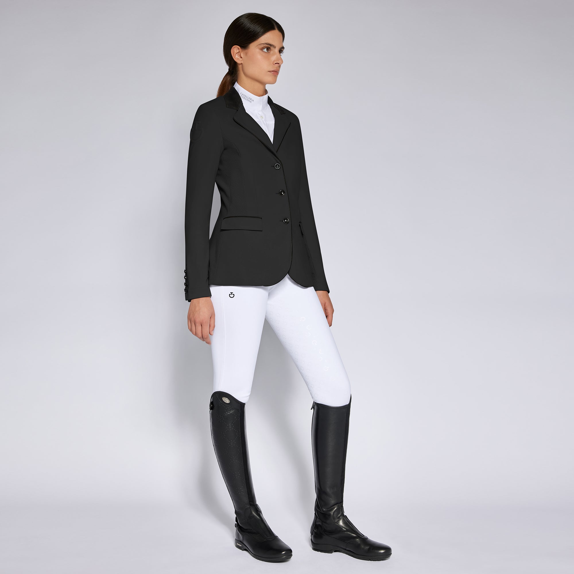 CAVALLERIA TOSCANA GP Perforated Riding Jacket