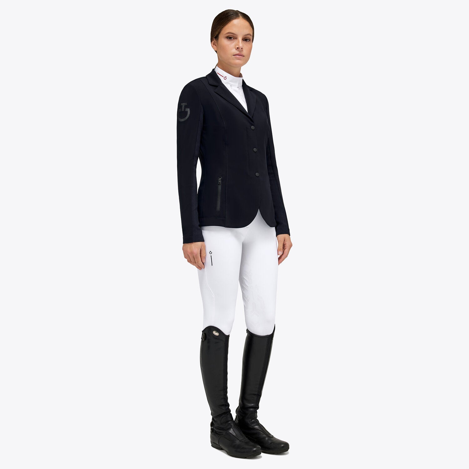 CAVALLERIA TOSCANA REVO LIGHT TECH KNIT ZIP RIDING JACKET