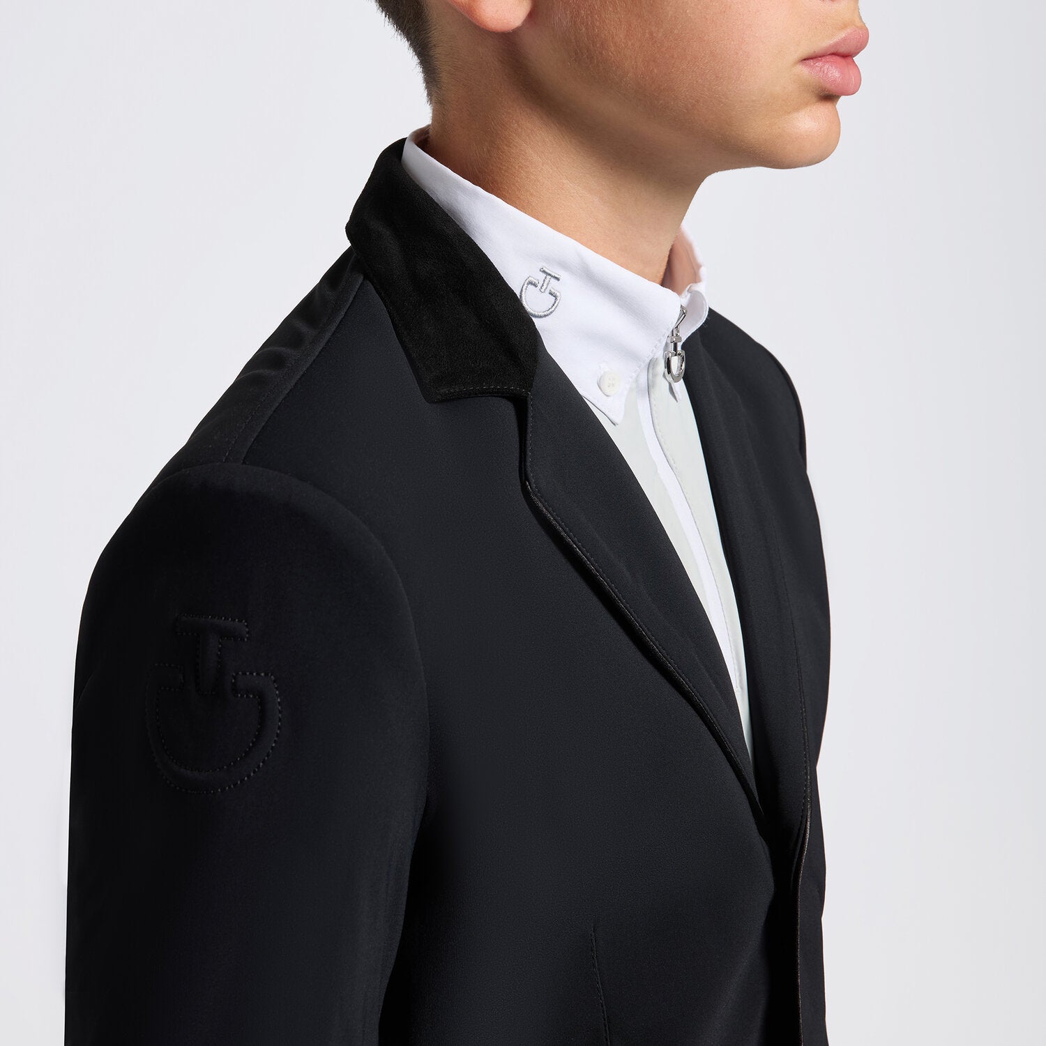 Cavalleria Toscana GP Boy's Zip Competition Jacket