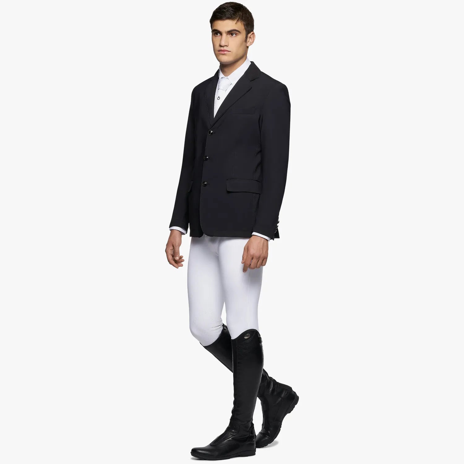 CAVALLERIA TOSCANA MENS GP PERFORATED RIDING JACKET