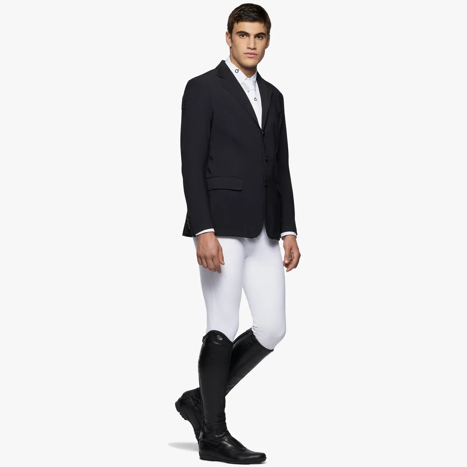 CAVALLERIA TOSCANA MENS GP PERFORATED RIDING JACKET