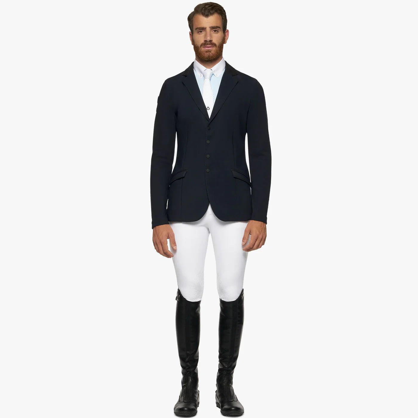 CAVALLERIA TOSCANA MEN'S LIGHTWEIGHT ZIP RIDING JACKET