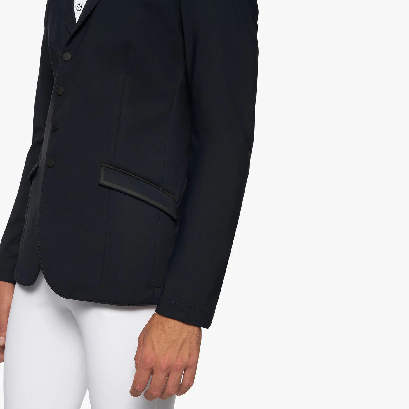 CAVALLERIA TOSCANA MEN'S LIGHTWEIGHT ZIP RIDING JACKET