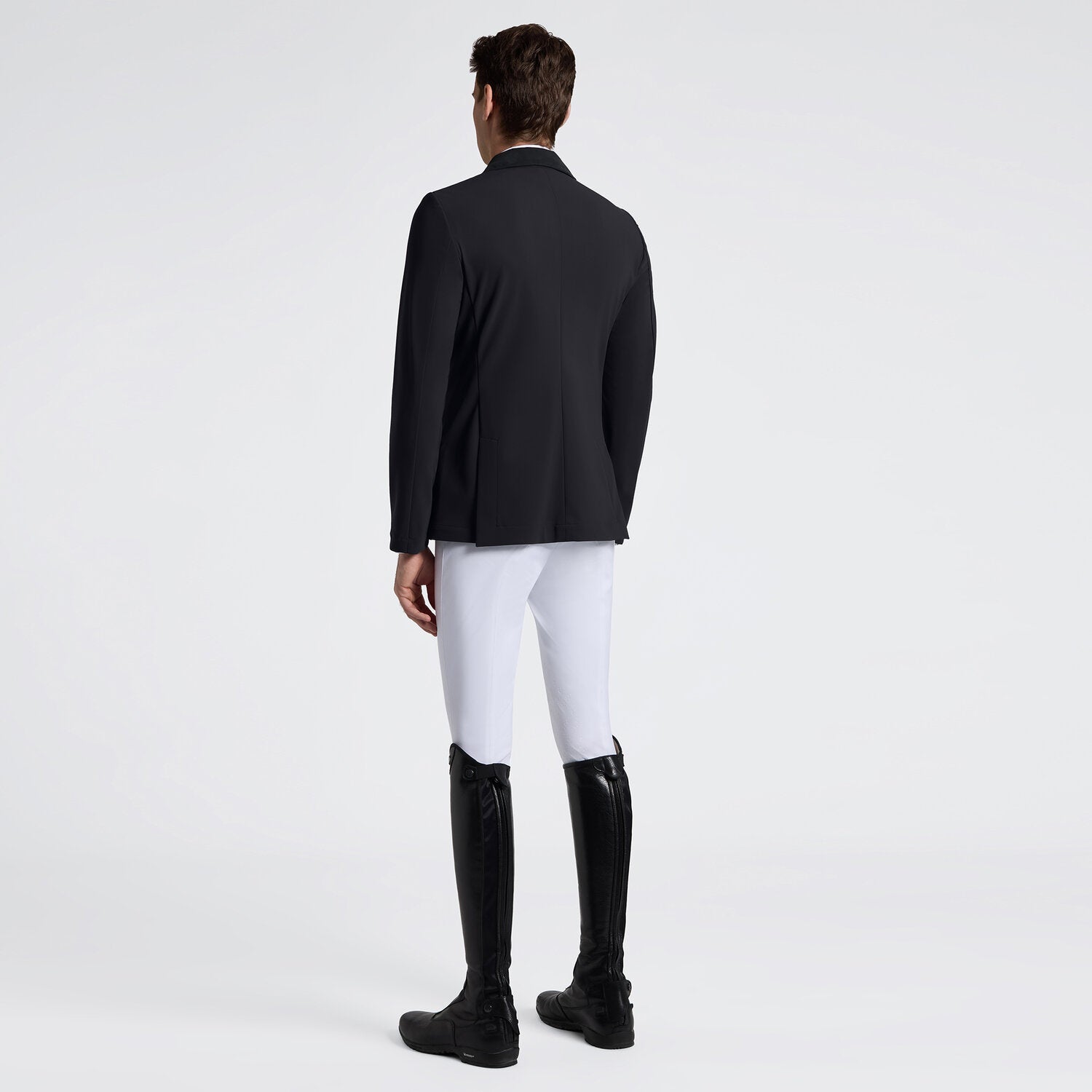 CAVALLERIA TOSCANA MEN'S LIGHTWEIGHT ZIP RIDING JACKET