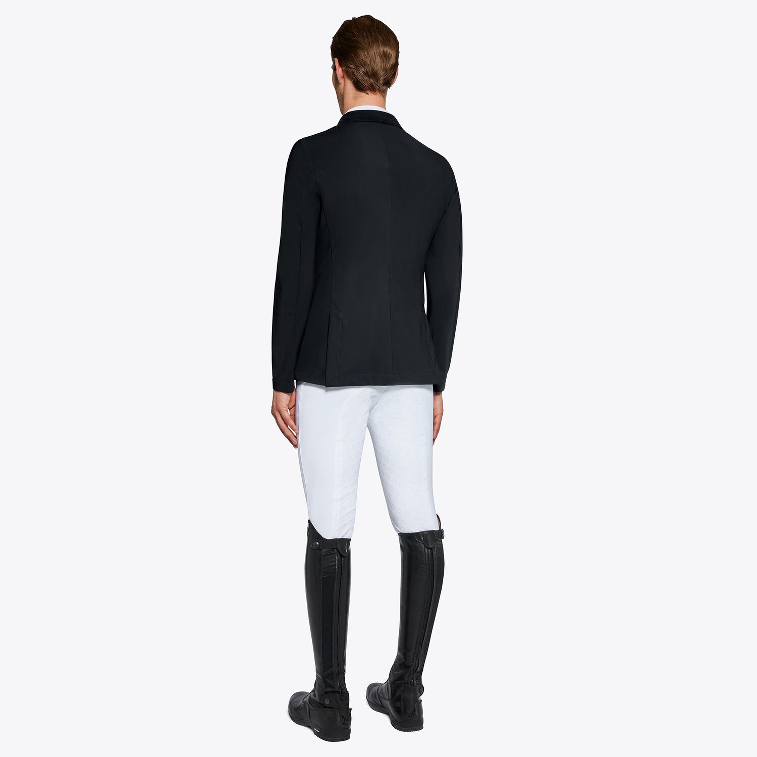 CAVALLERIA TOSCANA MEN'S LIGHTWEIGHT ZIP RIDING JACKET