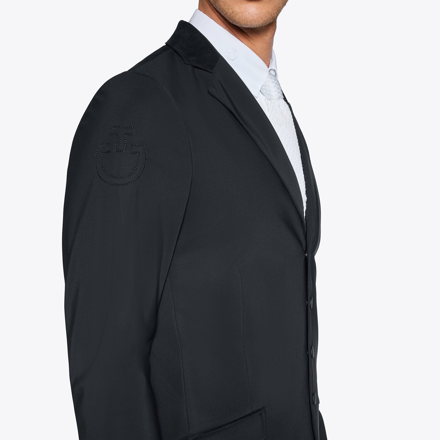 CAVALLERIA TOSCANA MEN'S LIGHTWEIGHT ZIP RIDING JACKET