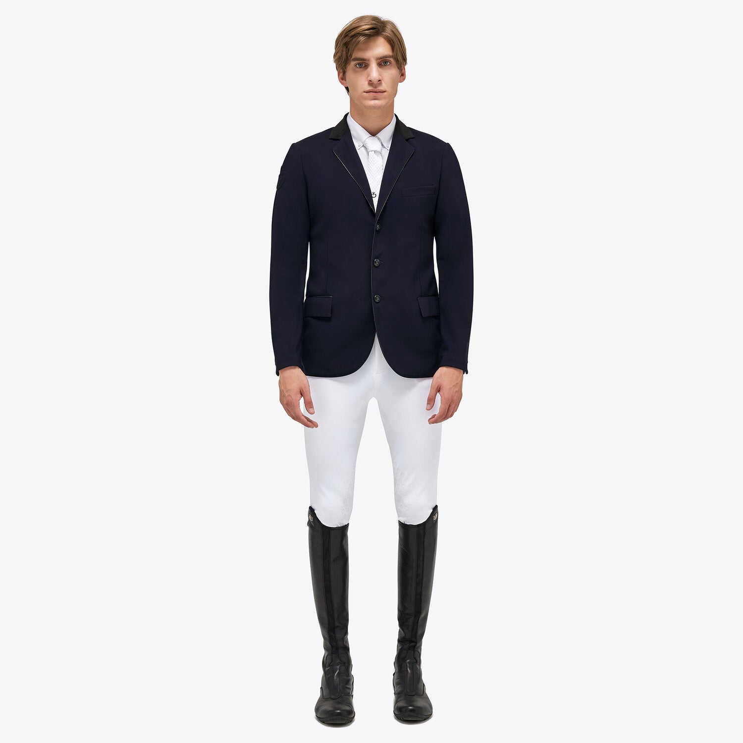 CAVALLERIA TOSCANA MENS Lightweight Jersey Riding Jacket