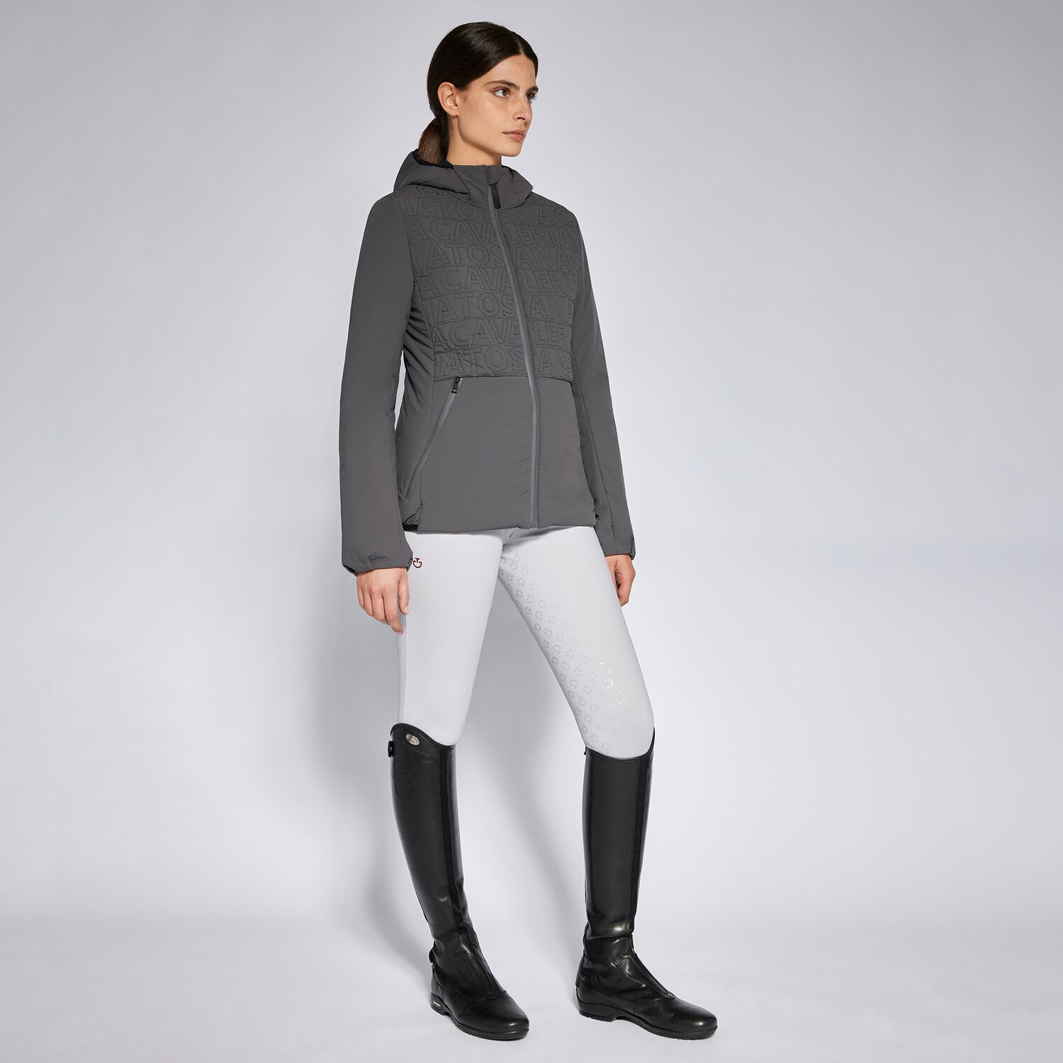 CAVALLERIA TOSCANA LIGHTWEIGHT HOODED PUFFER JACKET