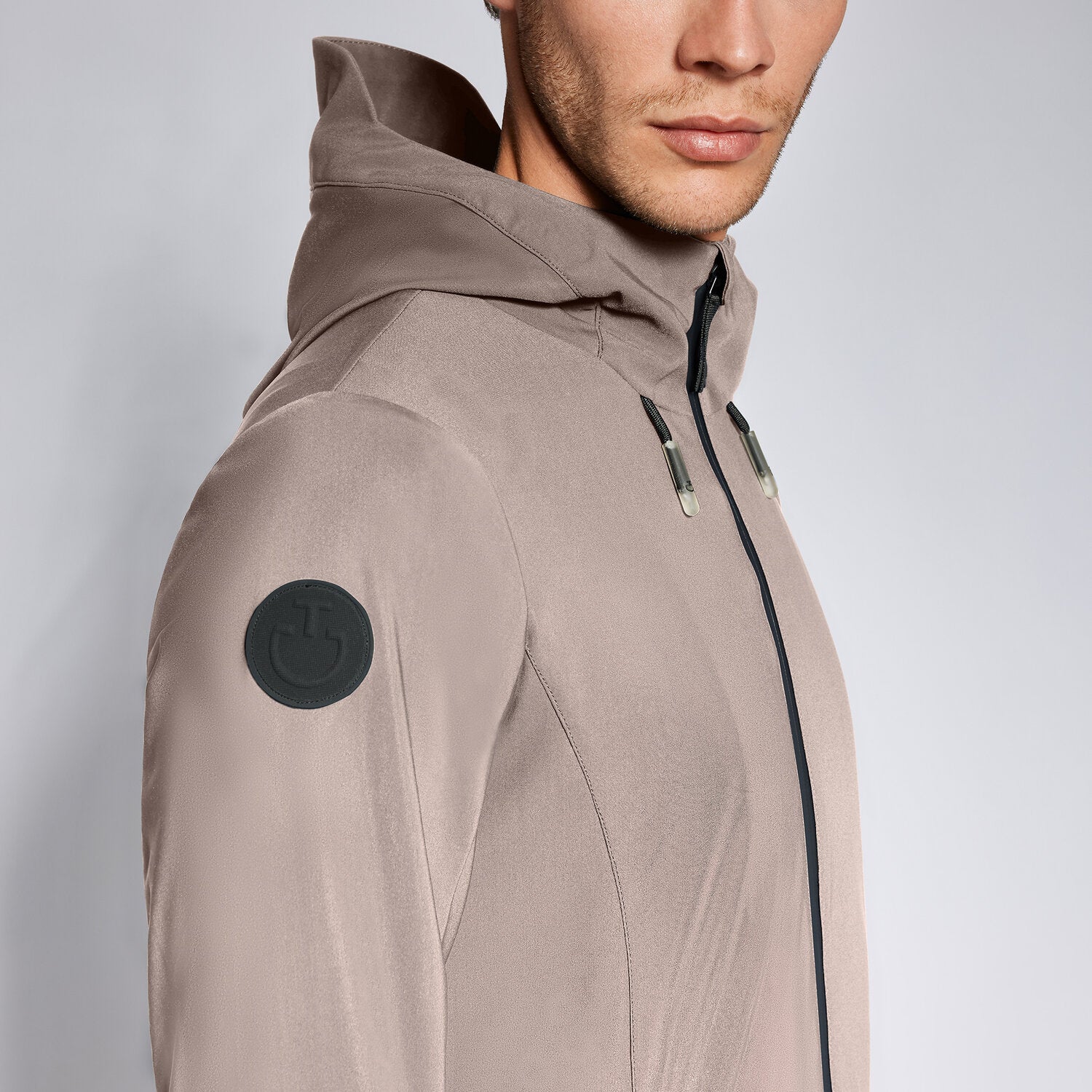 CAVALLERIA TOSCANA Jersey Hooded Softshell Jacket