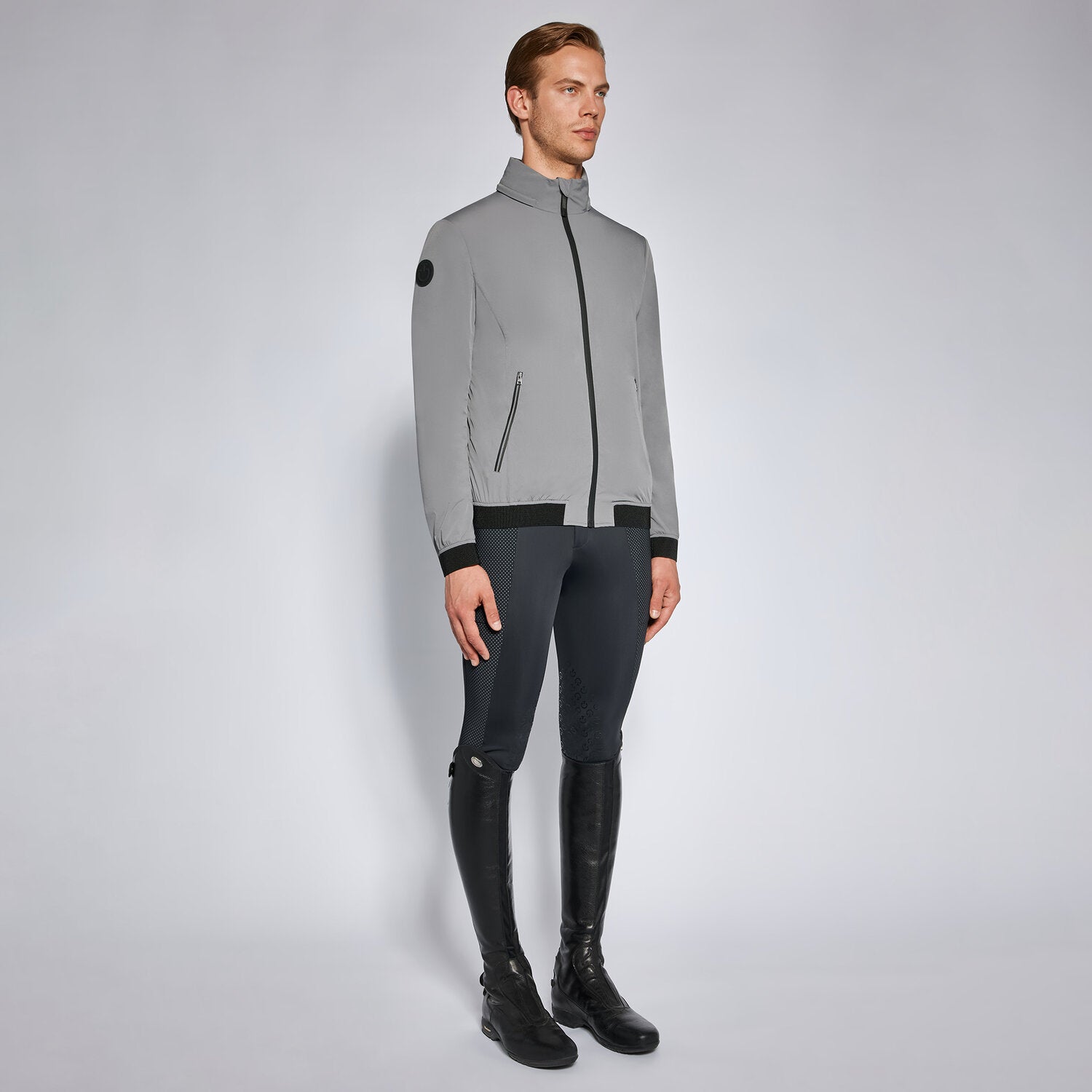 CAVALLERIA TOSCANA MEN'S LIGHTWEIGHT WINDPROOF JACKET