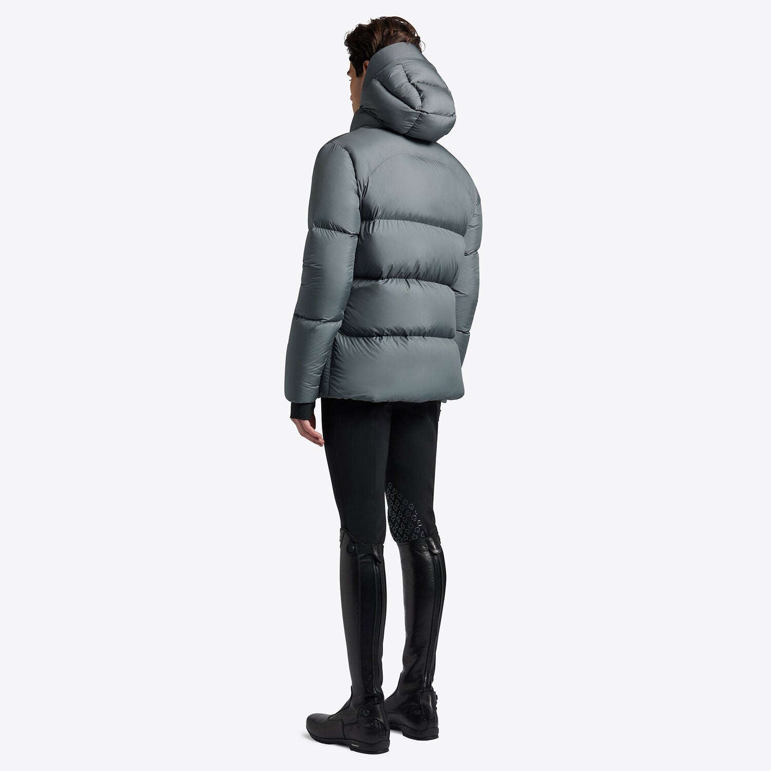 CAVALLERIA TOSCANA MENS Hooded Down Padded Nylon Parka
