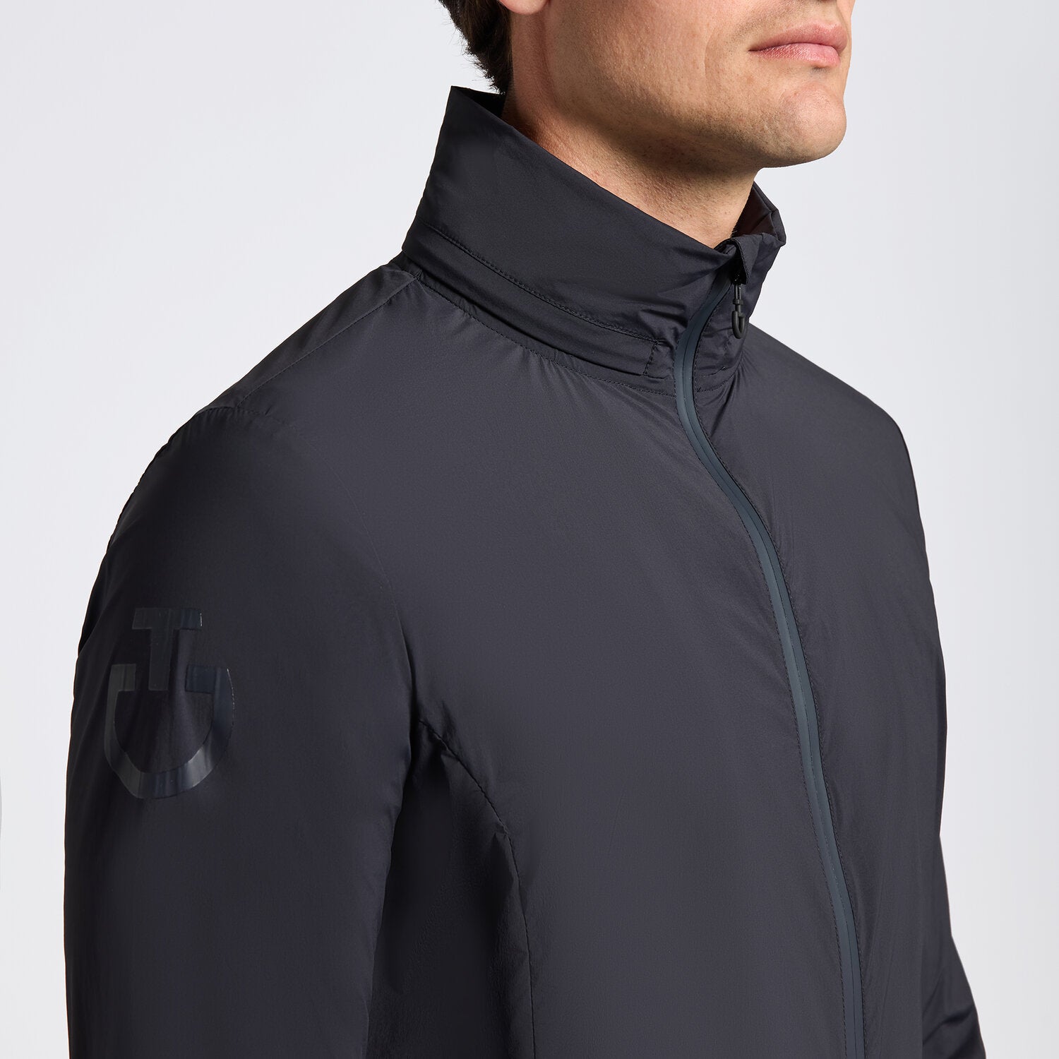 CAVALLERIA TOSCANA MEN'S HEAT SEALED K-WAY JACKET