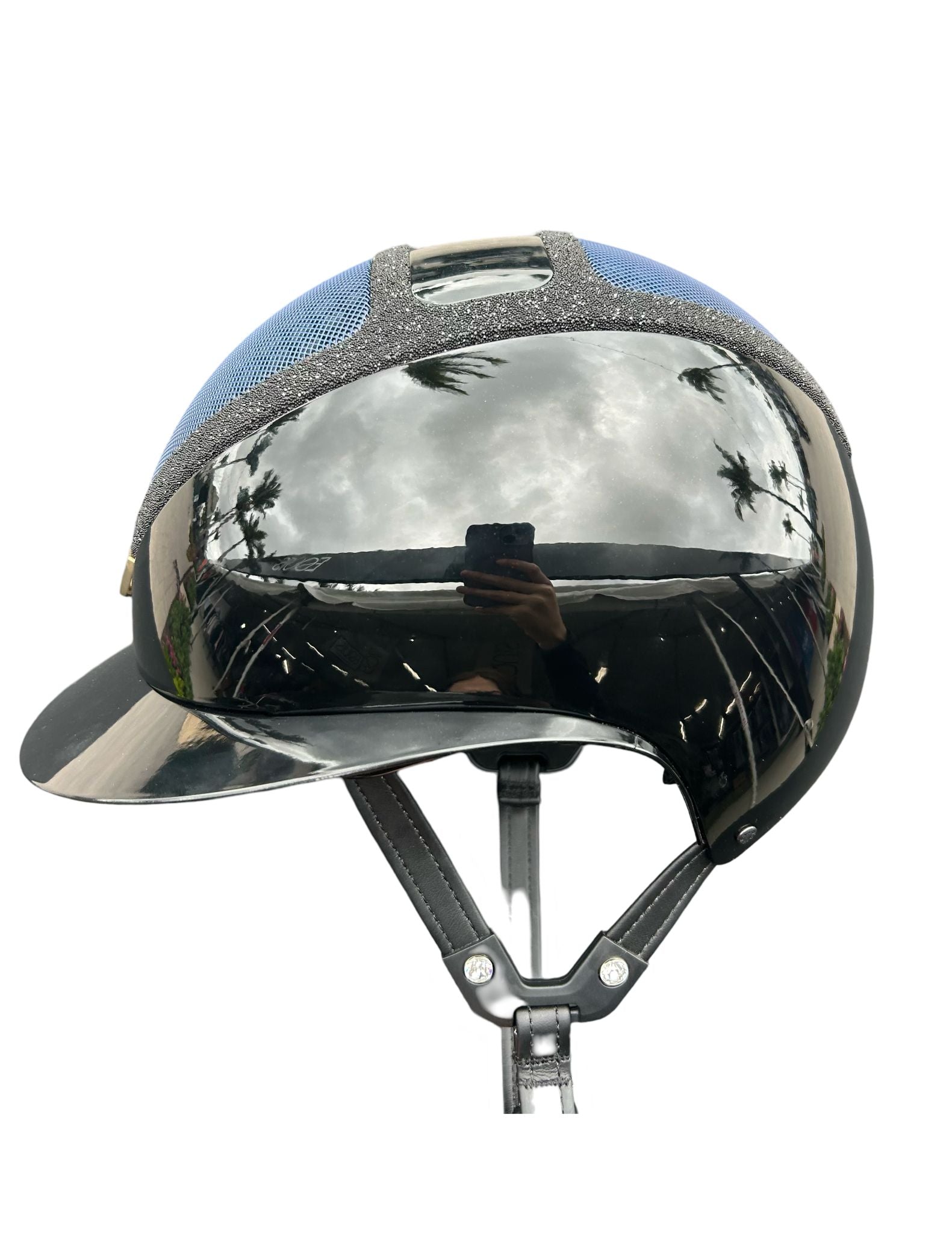 Kask Star Lady Black-Swarovski Frame Shell