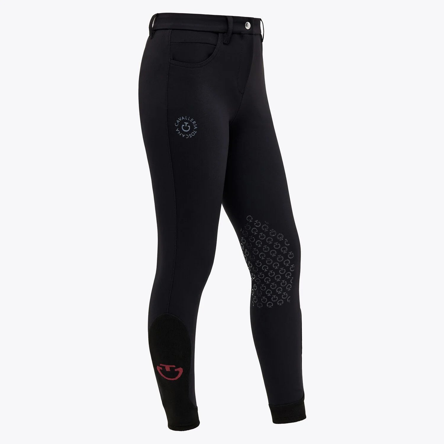 CAVALLERIA TOSCANA KIDS UNISEX ORBIT LOGO RIDING BREECHES