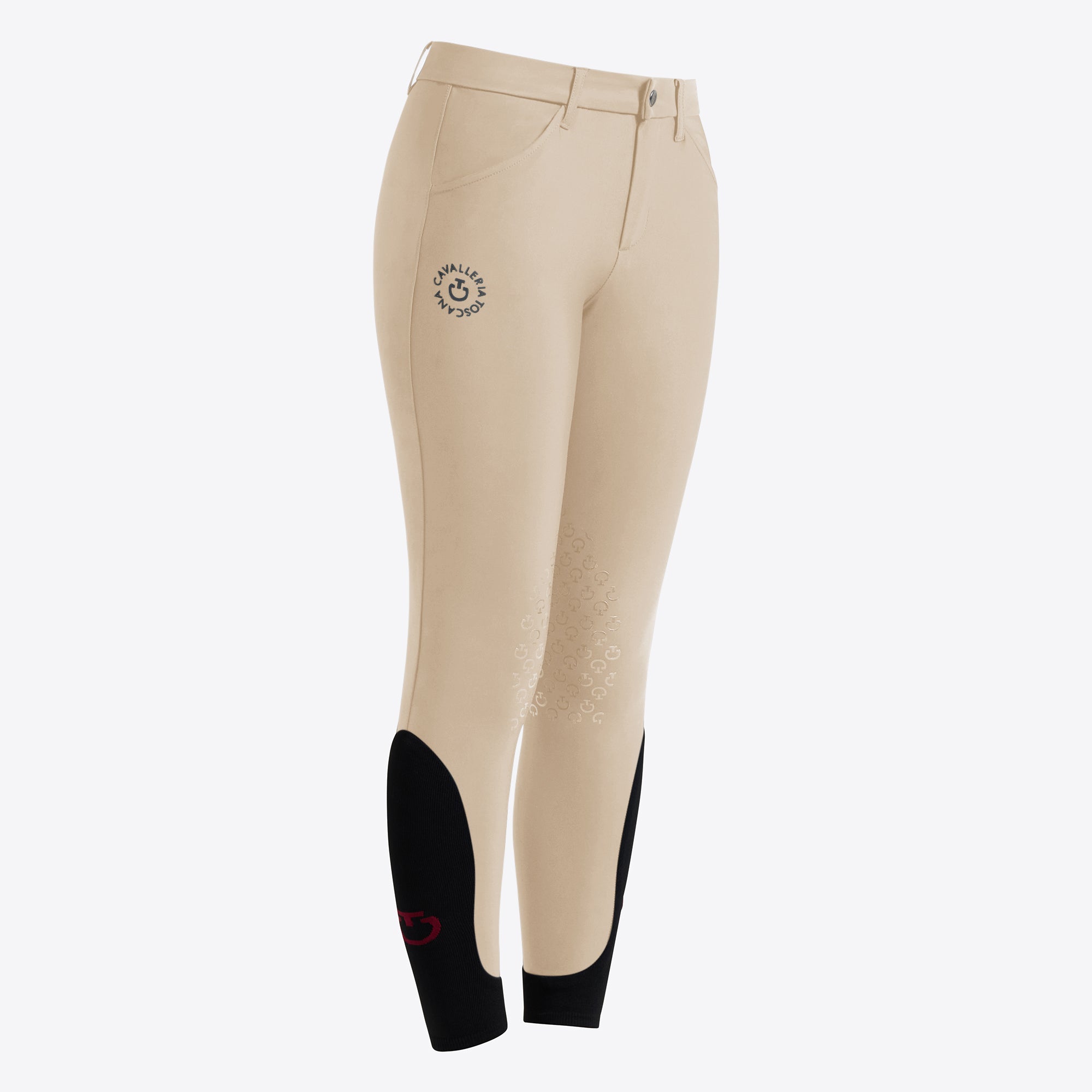 CAVALLERIA TOSCANA Unisex Logo Grip Breeches