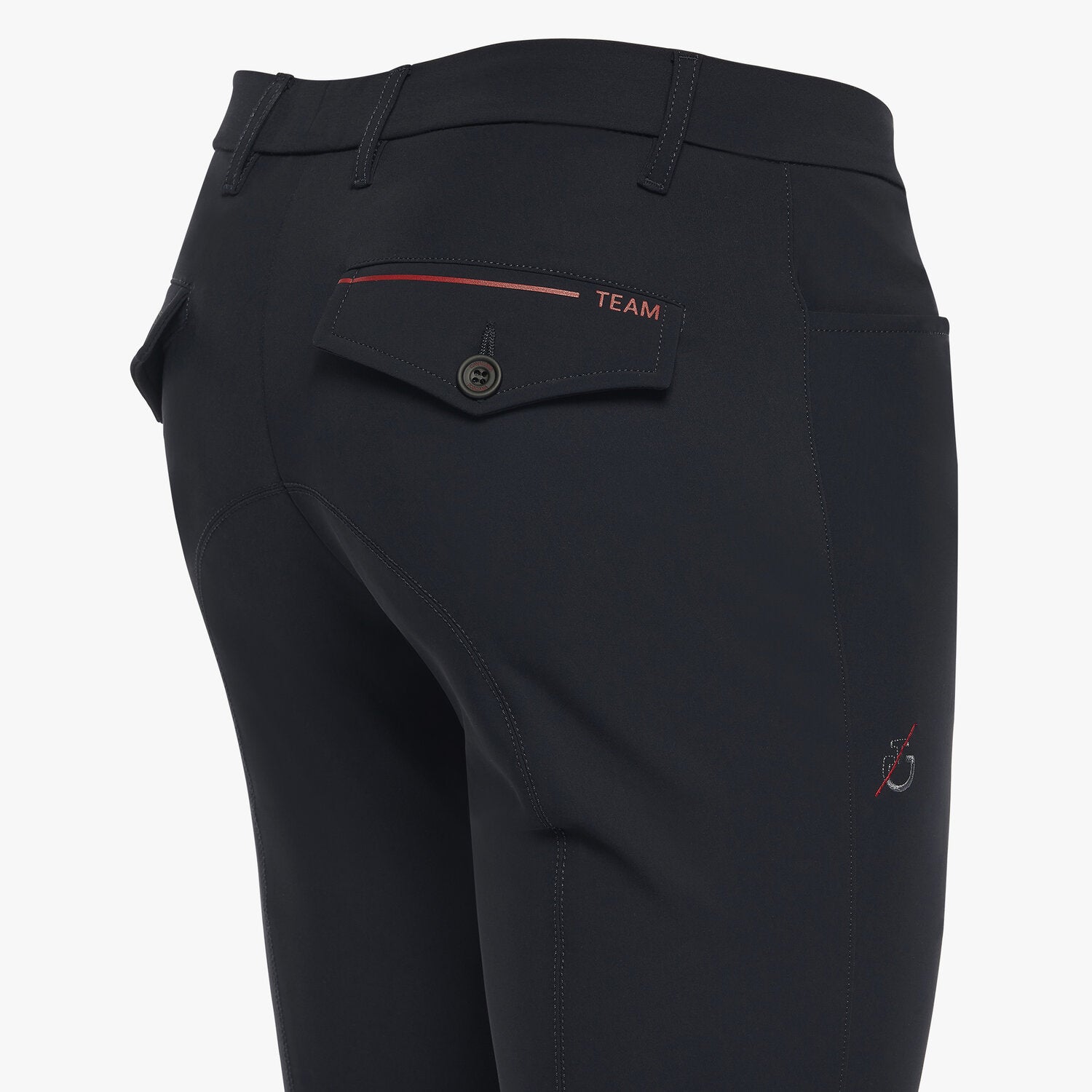 CAVALLERIA TOSCANA MEN'S CT TEAM RED STRIPE BREECHES