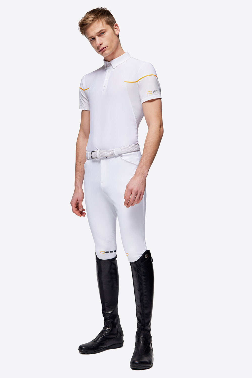 RG MENS Jersey S/S Button Competition Polo