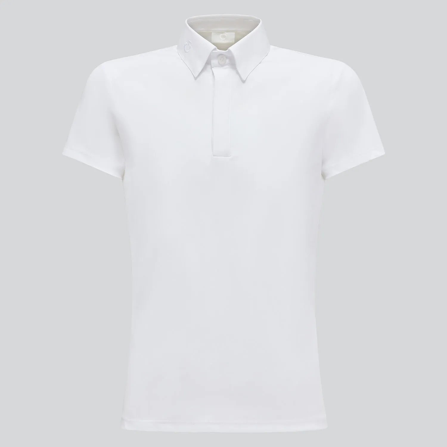 CAVALLERIA TOSCANA JERSEY S/S BUTTON COMPETITION POLO