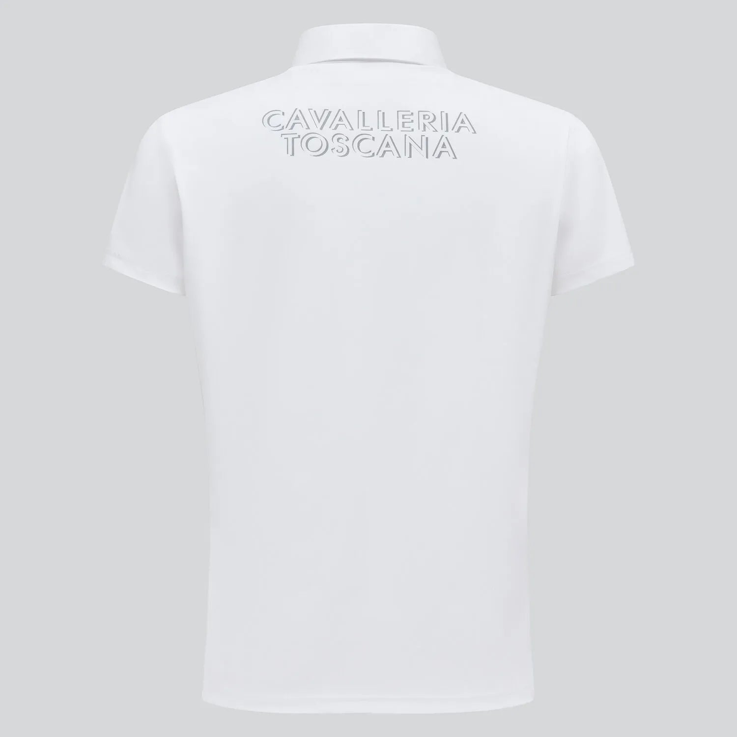 CAVALLERIA TOSCANA JERSEY S/S BUTTON COMPETITION POLO