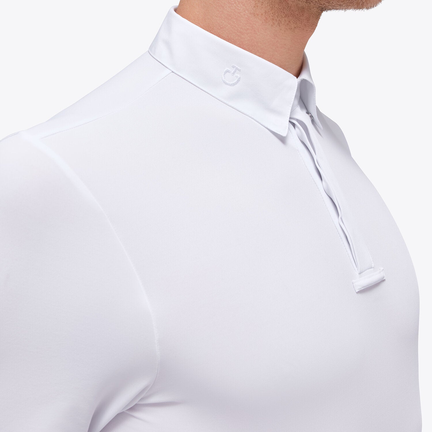 CAVALLERIA TOSCANA Men's Competition Polo LS