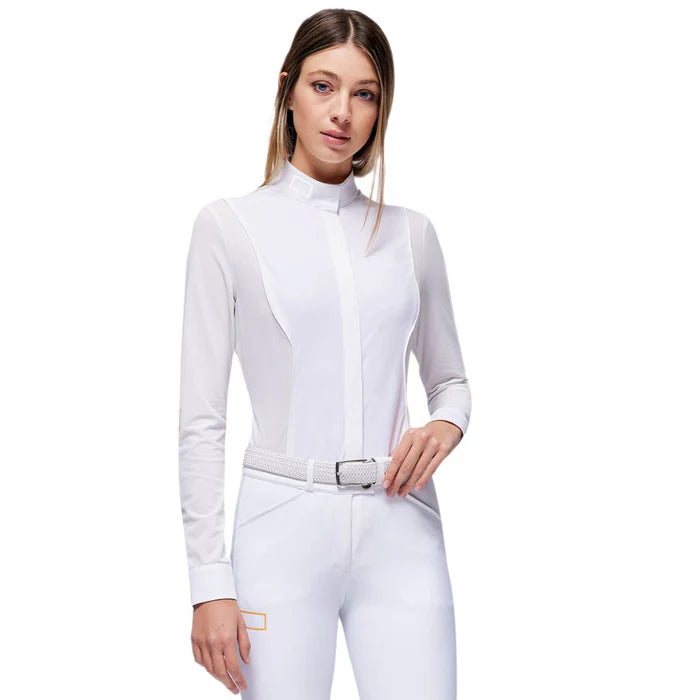 RG Jersey w\Perforated Insert L/S Button  0101 S