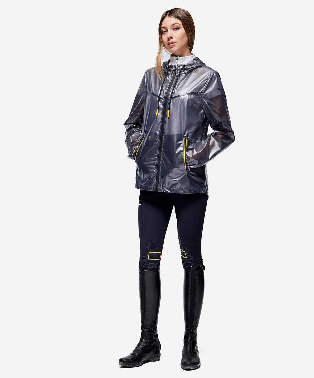 RG Unisex Waterproof Nylon Hooded Jacket - 7901