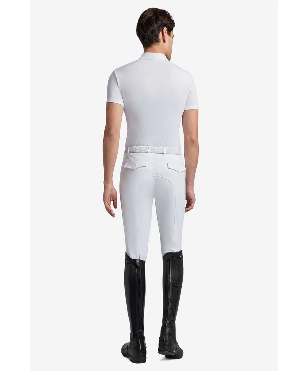 RG MEN'S JERSEY S/S COMPETITION ZIP POLO