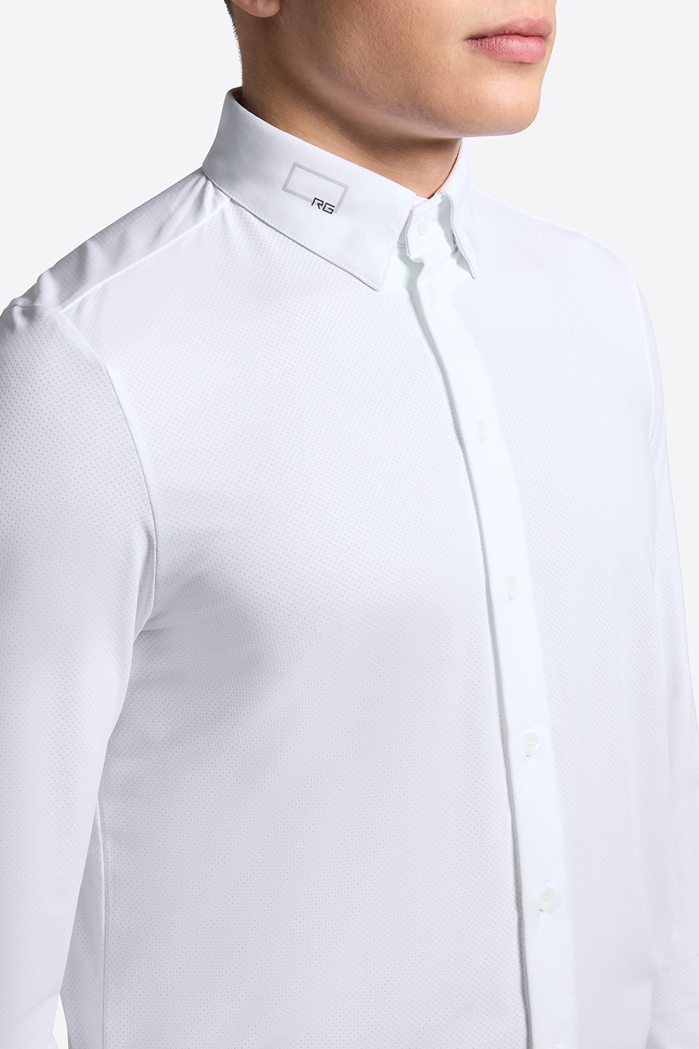 RG MENS L/S PERFORATED JERSEY COMPETITION SHIRT
