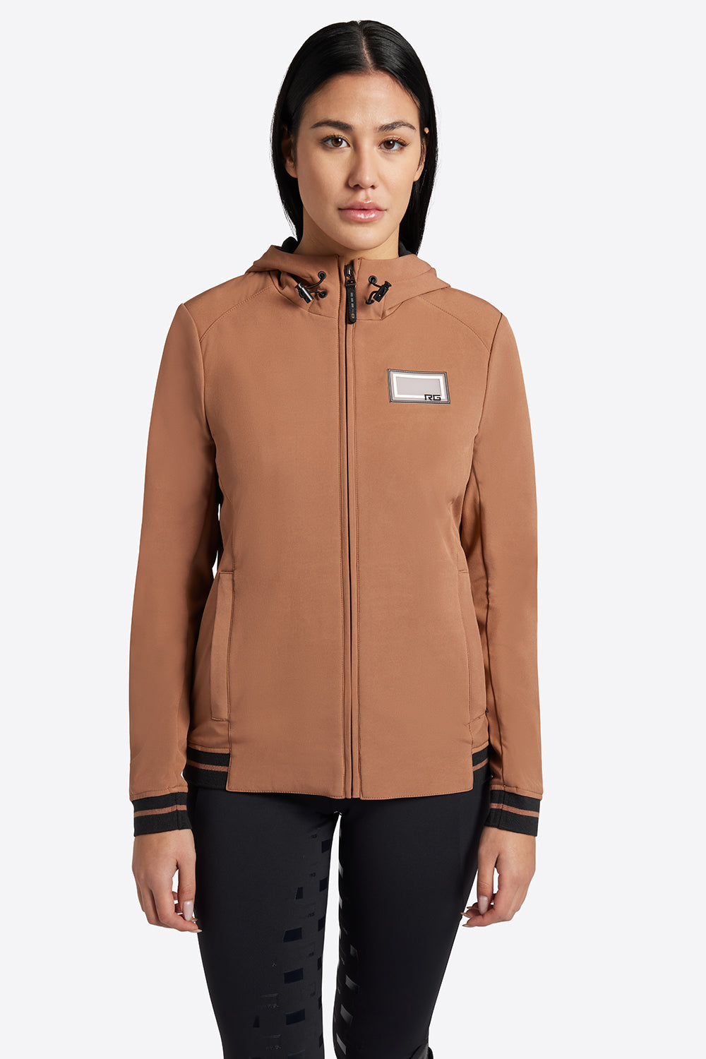 RG Hooded Softshell Jacket - Rust