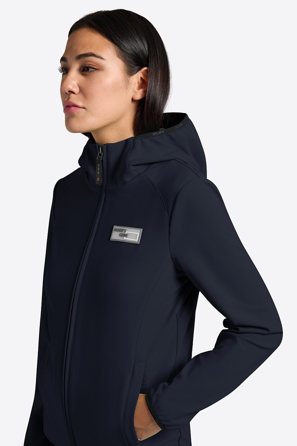RG Women’s Jersey Hooded Zip Softshell Jacket