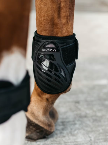 KENTUCKY HORSEWEAR YOUNG HORSE FETLOCK BOOTS BLACK