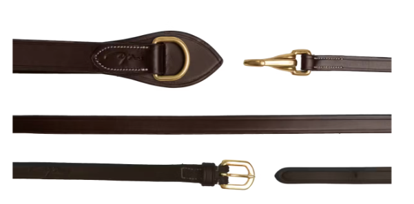 DYON Full Leather Draw Reins 1/2"