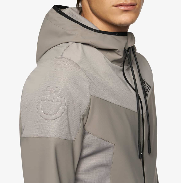 CAVALLERIA TOSCANA MENS TEAM RACEWAY JERSEY HOODED SOFTSHELL