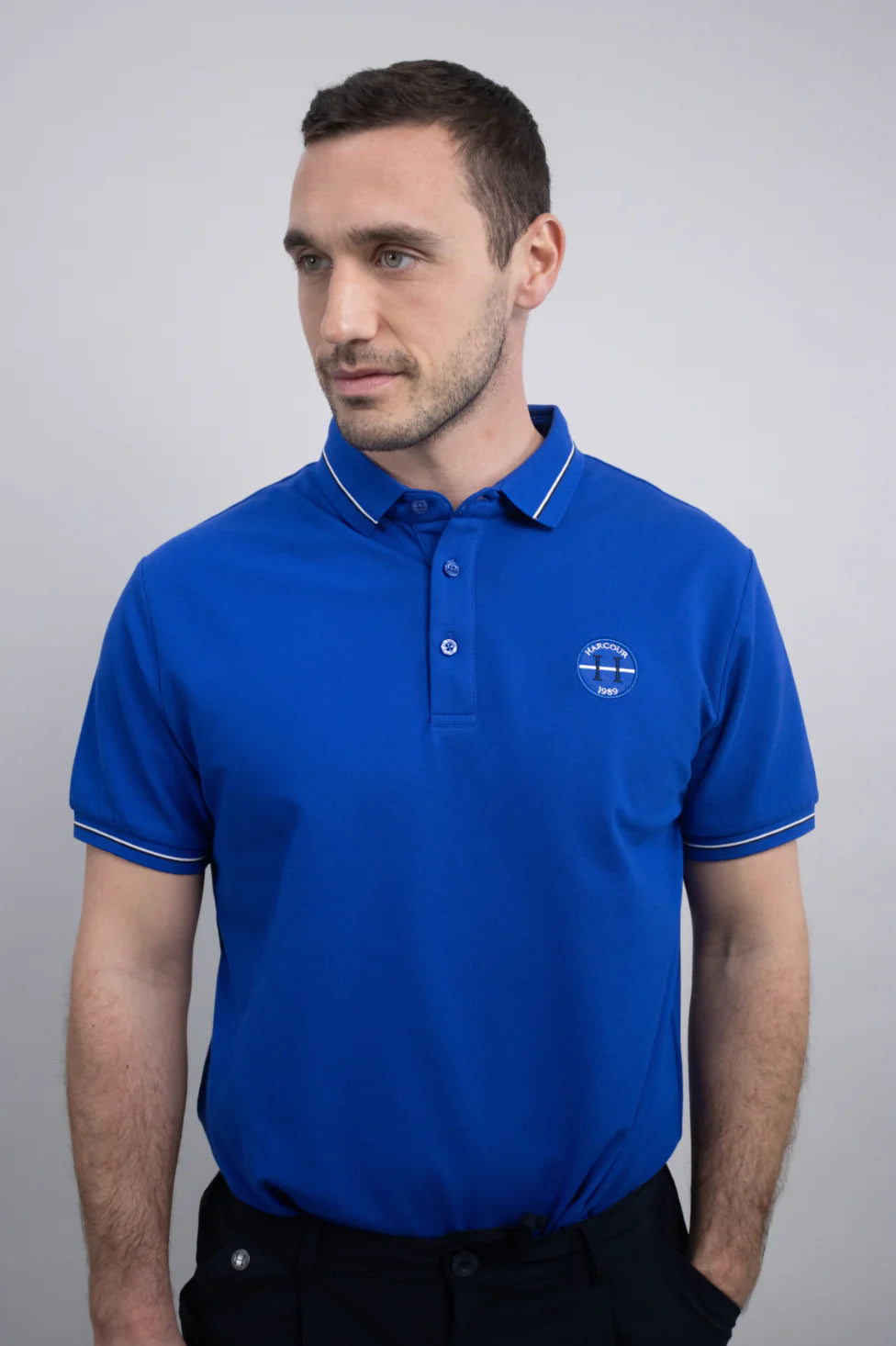 HARCOUR PAMPELONNE MEN'S POLO SHIRT