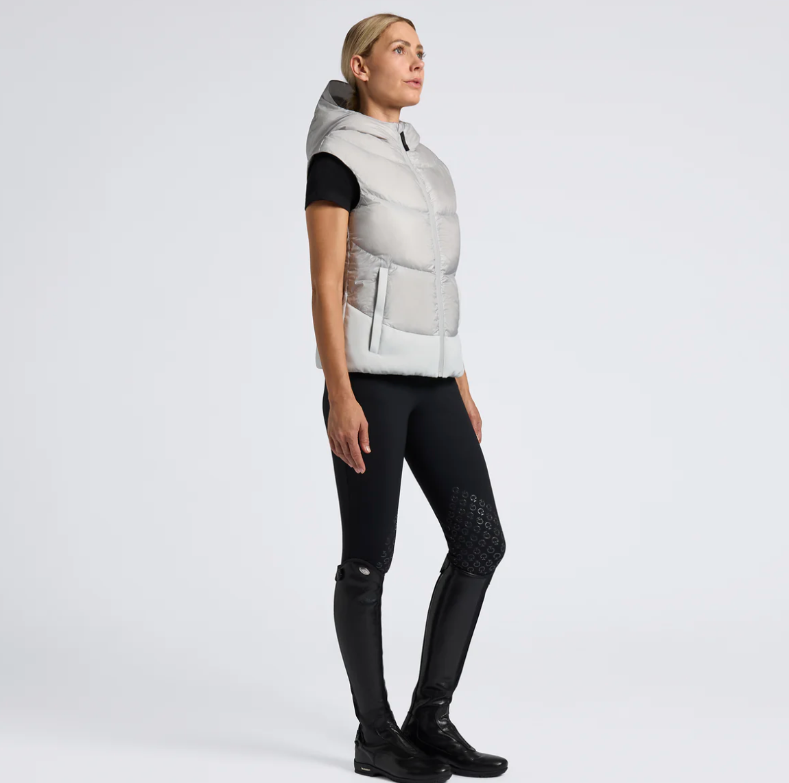 CT Hooded Down Padded Nylon Vest 2H00 S