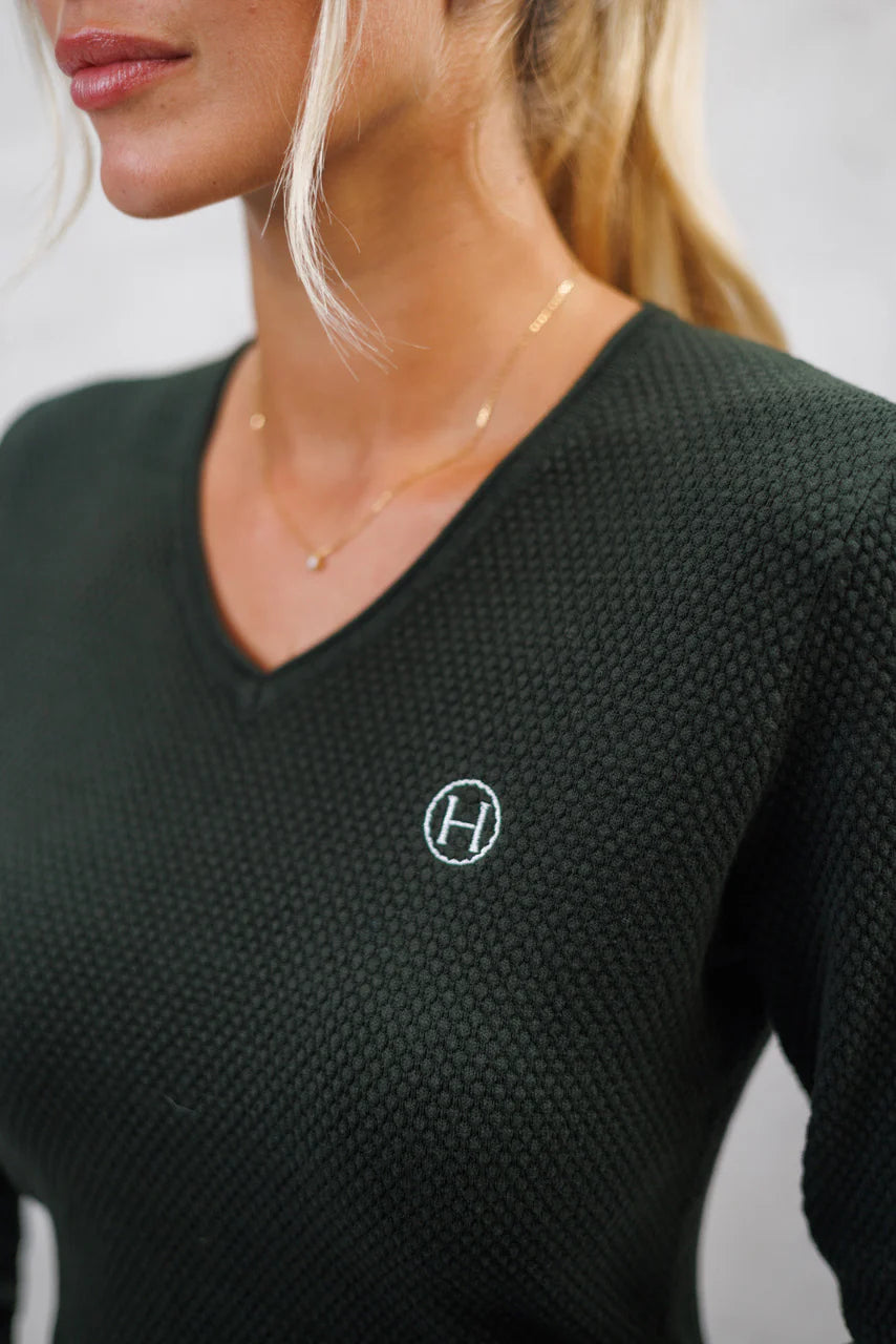 HARCOUR TOULON V-NECK PULLOVER