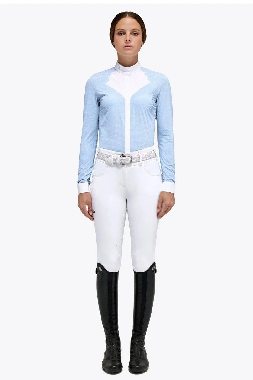 CAVALLERIA TOSCANA FAN BIB SWIAA DOT L/S JERSEY COMPETITION SHIRT